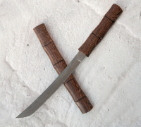 Вакидзаси из булатной стали Вакидзаси из булатной стали купить на сайте koval-knife.shop